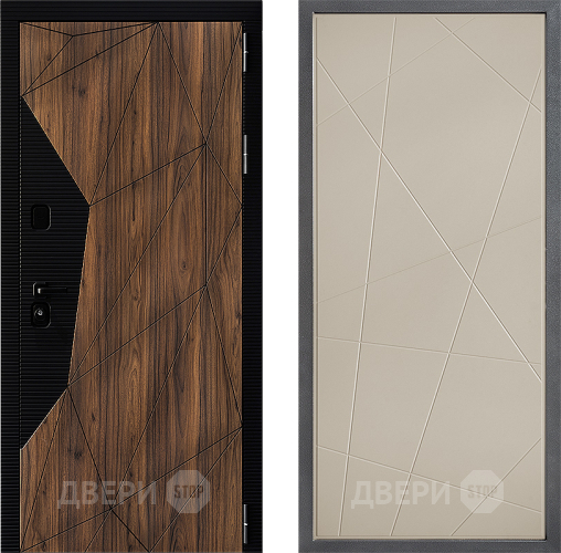 Входная металлическая Дверь Дверной континент ДК-11 ФЛ-655 Капучино в Щёлково