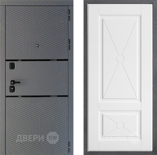 Входная металлическая Дверь Дверной континент Диамант Дизайн ФЛ-617 Софт милк в Щёлково