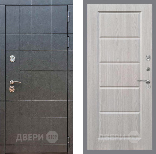 Входная металлическая Дверь Рекс (REX) 21 FL-39 Беленый дуб в Щёлково